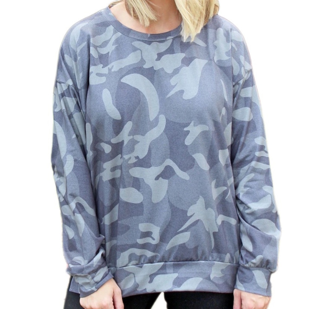 ❄️WOMEN'S URBAN CAMO LONG SLEEVE TOP